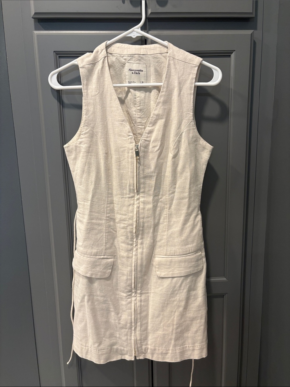 Abercrombie linen mini dress